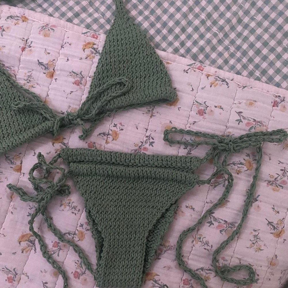 Handmade | Knit Bikini Set